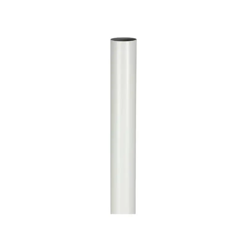 TIMCO Wardrobe Rail Round White - 25 x 2500