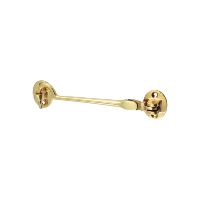 TIMCO Cabin Hook Polished Brass - 150mm