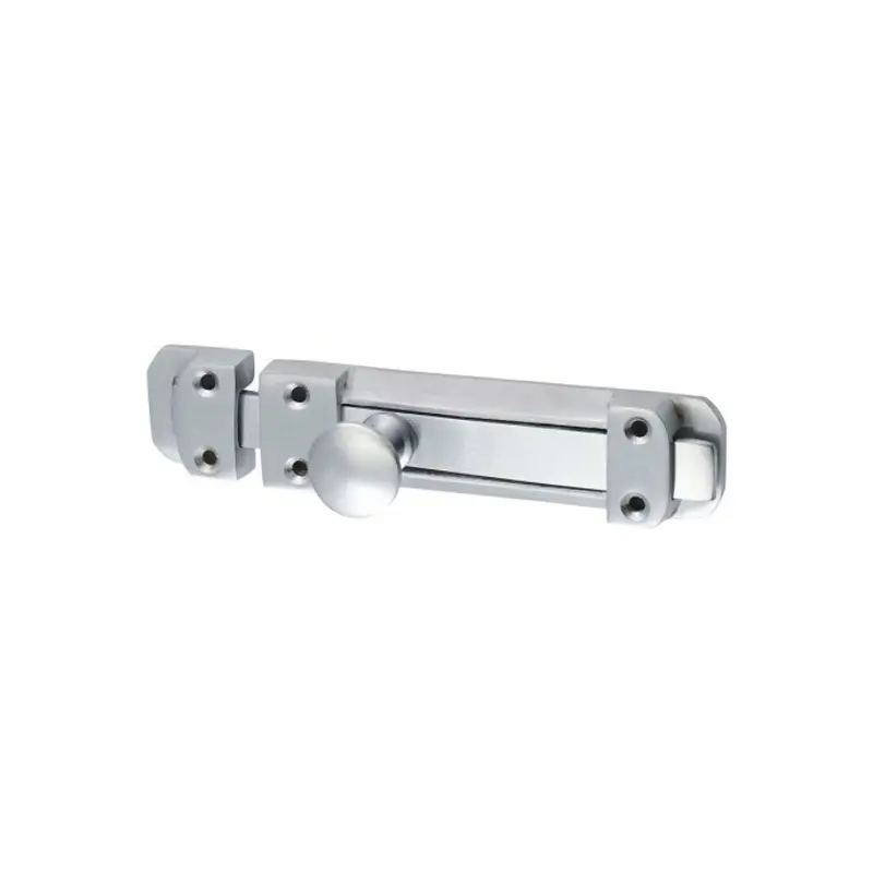 TIMCO Contract Flat Section Bolt Satin Chrome - 135 x 30mm