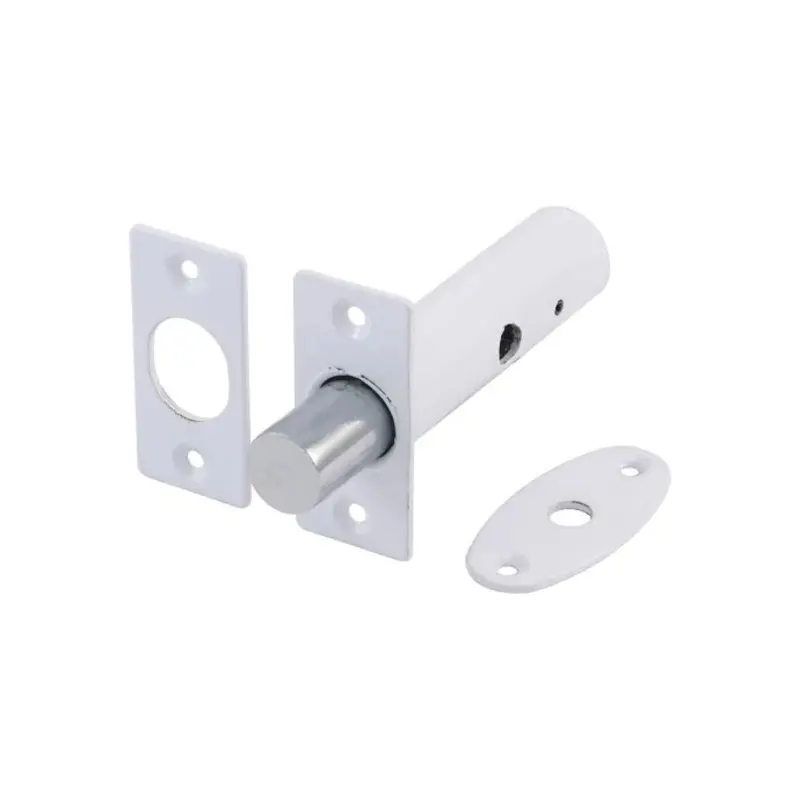TIMCO Door Rack Bolts White - 60mm - Pack of 2 Pieces