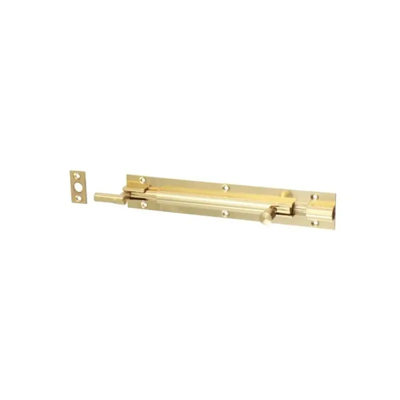 TIMCO Necked Barrel Bolt Polished Brass - 150 x 25mm