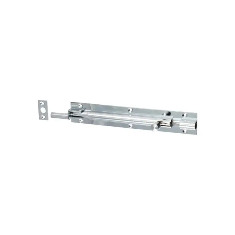 TIMCO Necked Barrel Bolt Polished Chrome - 150 x 25mm