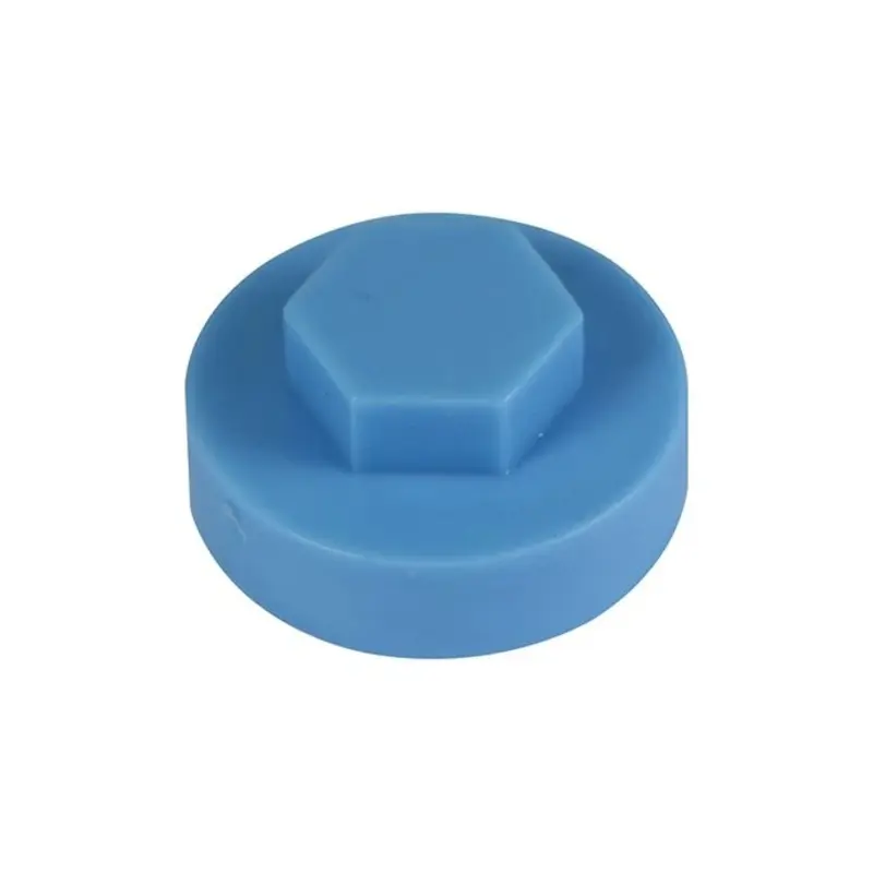TIMCO Hex Head Cover Caps Cornflower - 19mm - Pack of 1000 Pieces