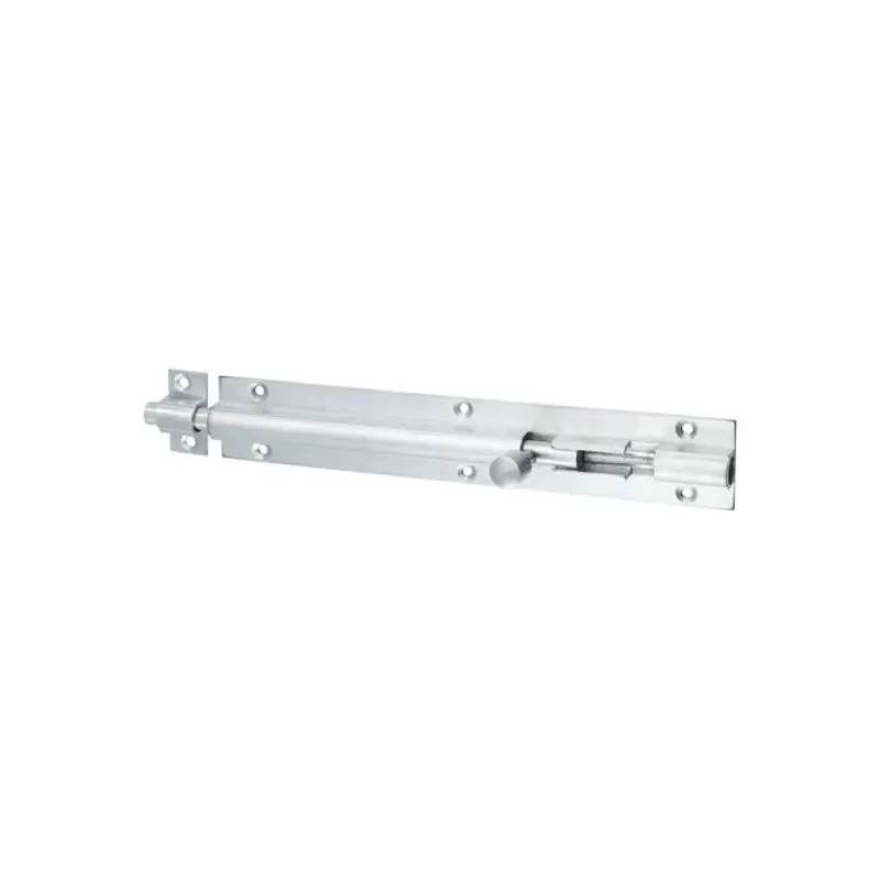 TIMCO Straight Barrel Bolt Satin Chrome - 150 x 25mm