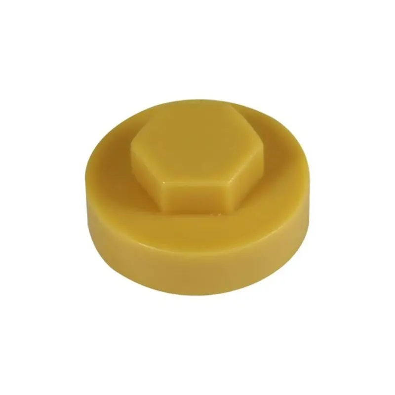 TIMCO Hex Head Cover Caps Bamboo - 16mm - Pack of 1000 Pieces