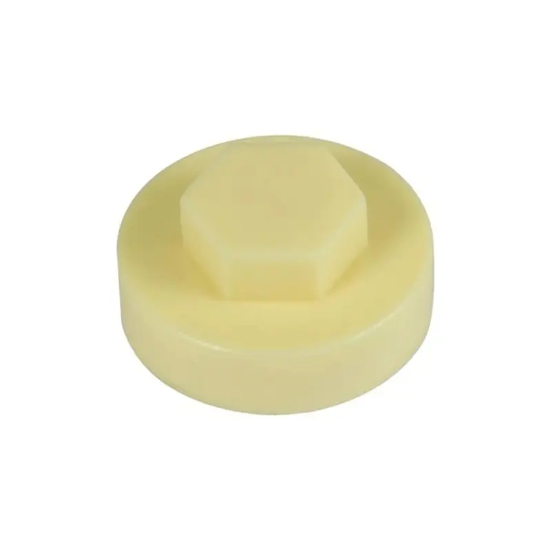 TIMCO Hex Head Cover Caps Honesty - 16mm - Pack of 1000 Pieces