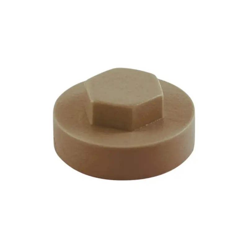 TIMCO Hex Head Cover Caps Merlin Grey - 16mm - Pack of 1000 Pieces