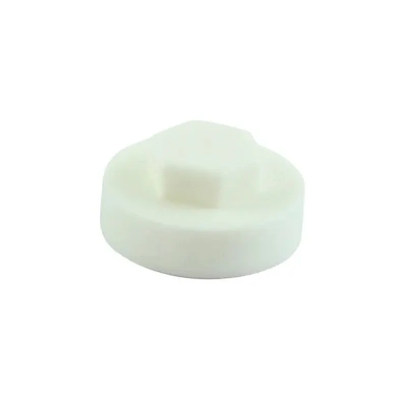 TIMCO Hex Head Cover Caps White - 19mm - Pack of 1000 Pieces
