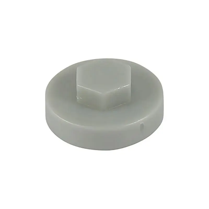 TIMCO Hex Head Cover Caps White - 16mm - Pack of 1000 Pieces
