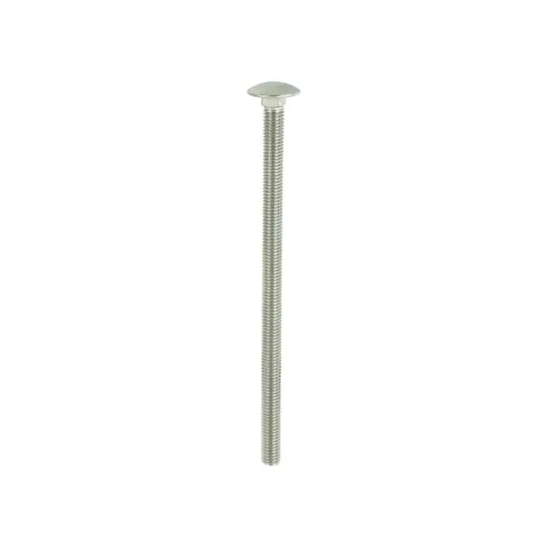 TIMCO Carriage Bolts DIN603 A2 Stainless Steel - M8 x 150 - Pack of 5 Pieces