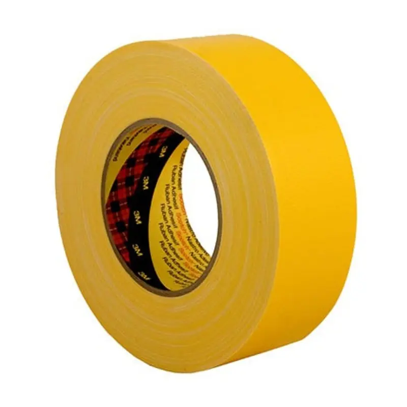 3M 50mm x 50m Yellow Universal High Strengh Fabric Tape 389