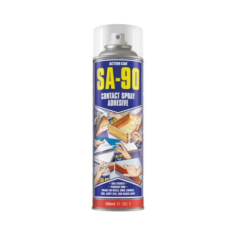 Action Can 500ml SA-90 Industrial Strength Adhesive Aerosol
