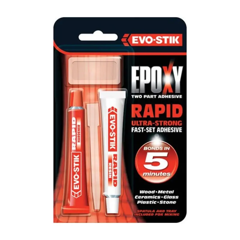 Bostik 2x 15ml Rapid Set Tube Evo-Stik