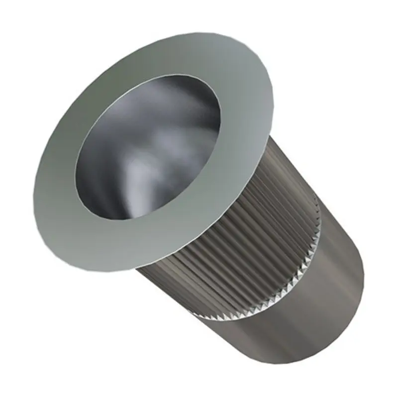 TR Fastenings M8 11 Hole Blind Rivet Nut Csk Head Knurled 2.0-4.5 - Pack of 100