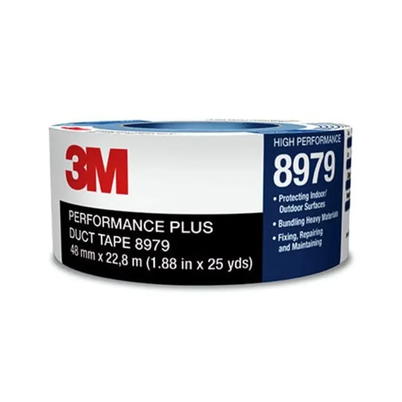 3M 48mm x 55m metal Grey Performance Plus Duct Tape 8979