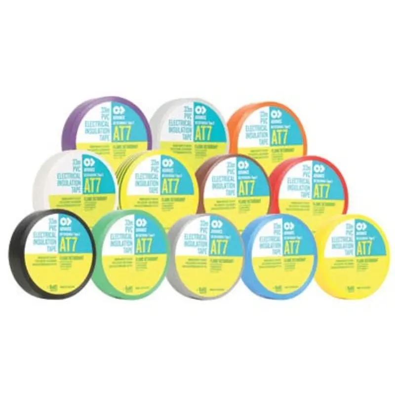 Advance Tapes 19mm x 33 Orange PVC Electrical Tape AT7