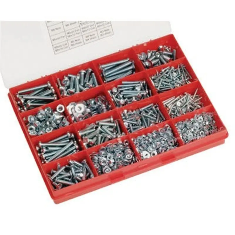 Select Machine Screw Kit M3 M6 Zinc Plated 2000 Pieces