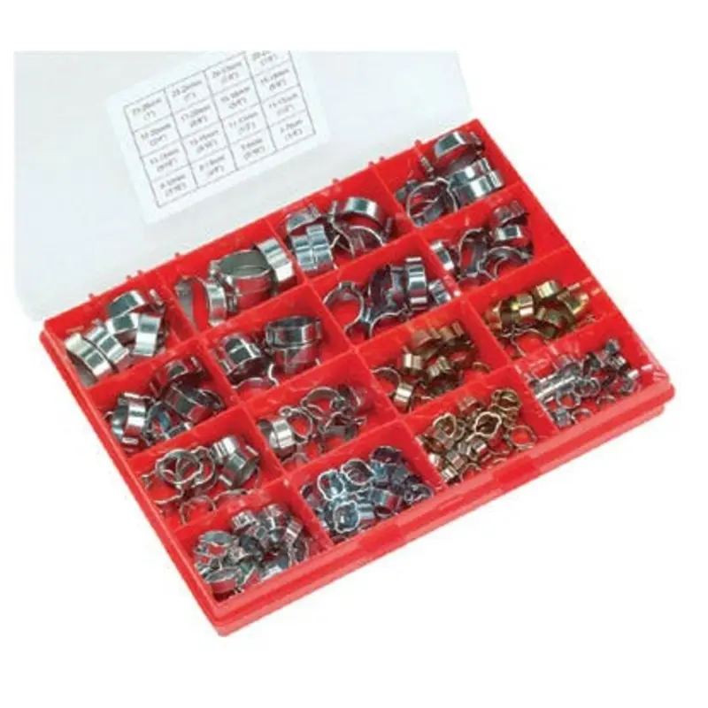 Select Metric 'O' Clip Kit Zinc 5-7 To 23-26 200 Pieces