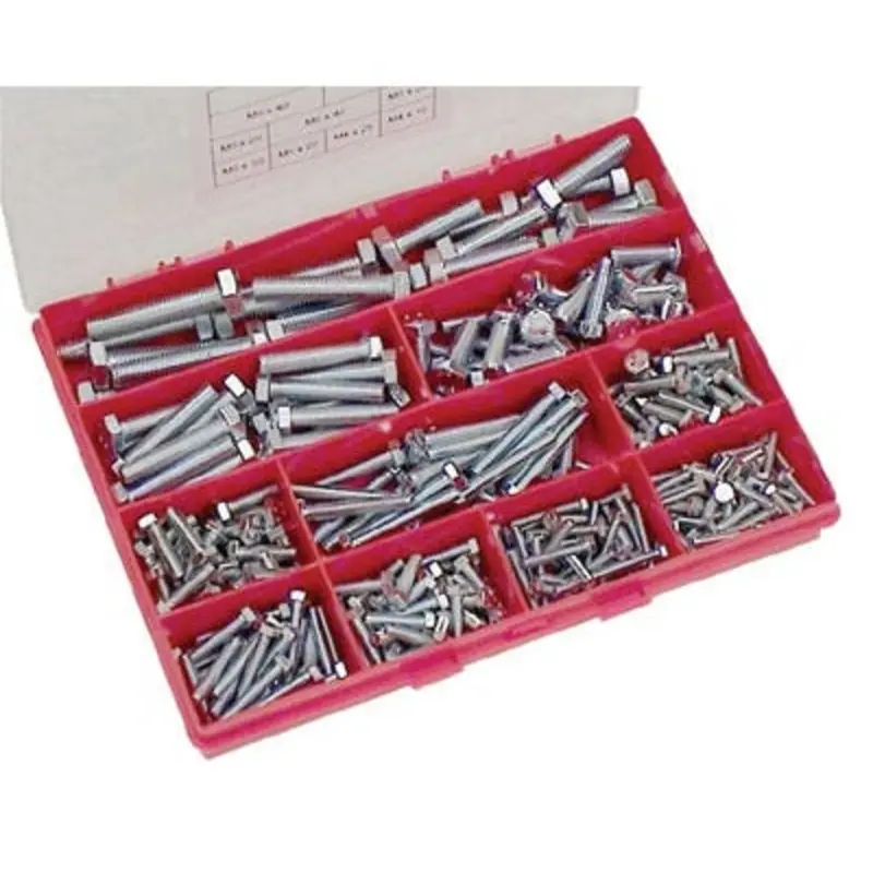 Select High Tensile Setscrew Kit M4 M10 Zinc Plated 250 Pieces