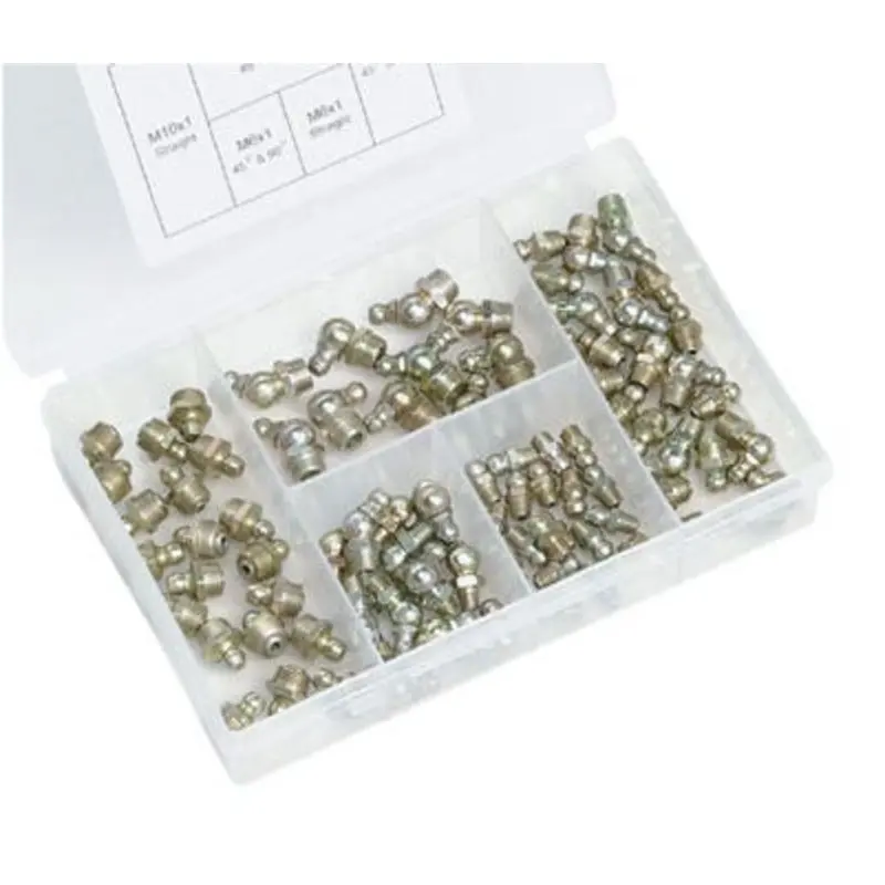 Select Grease Nipples Metric Kit M6 To M10 90 Pieces