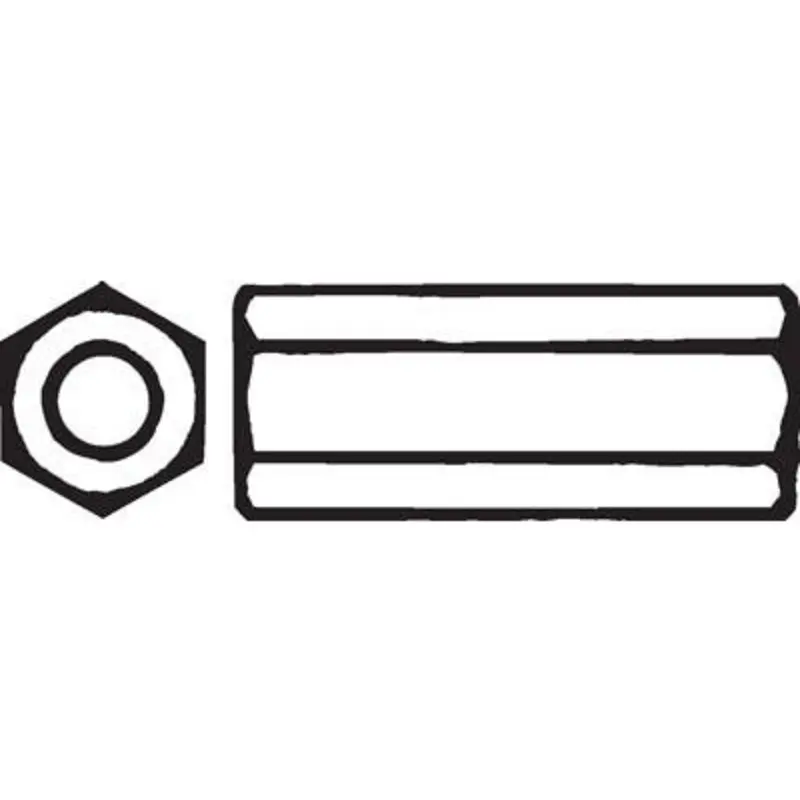 Select Hex 7/16-14 0 CouPlateding Nut Gr 2 Zinc Plated