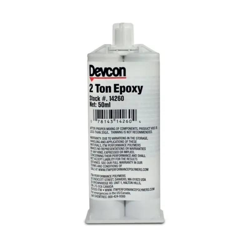 Devcon 50ml 2 Ton Epoxy Cartridge Only