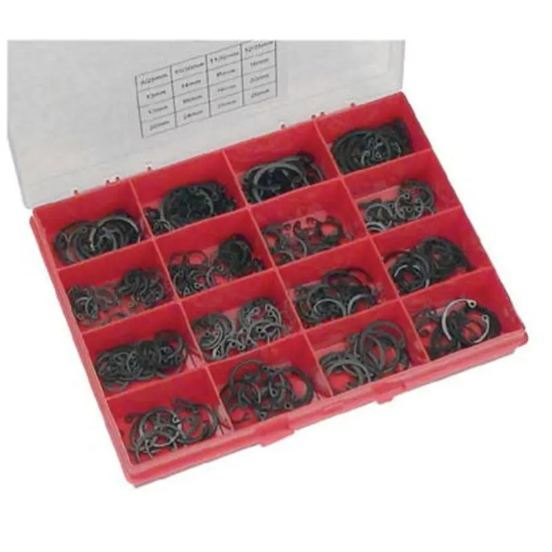 Select Circlips Internal Metric Kit 8To 35 Black Finish 400 Pieces