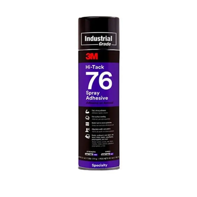 3M 500ml Hi-Tack 76 Spray Adhesive Beige