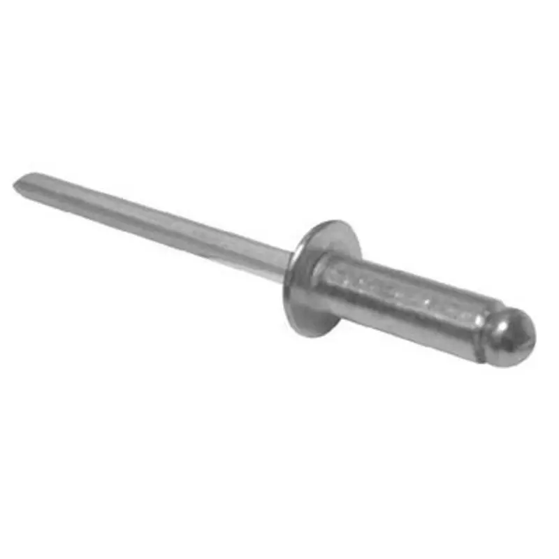 Select 3.2 x 12mm Steel Body Dome Head Rivet - Pack of 100