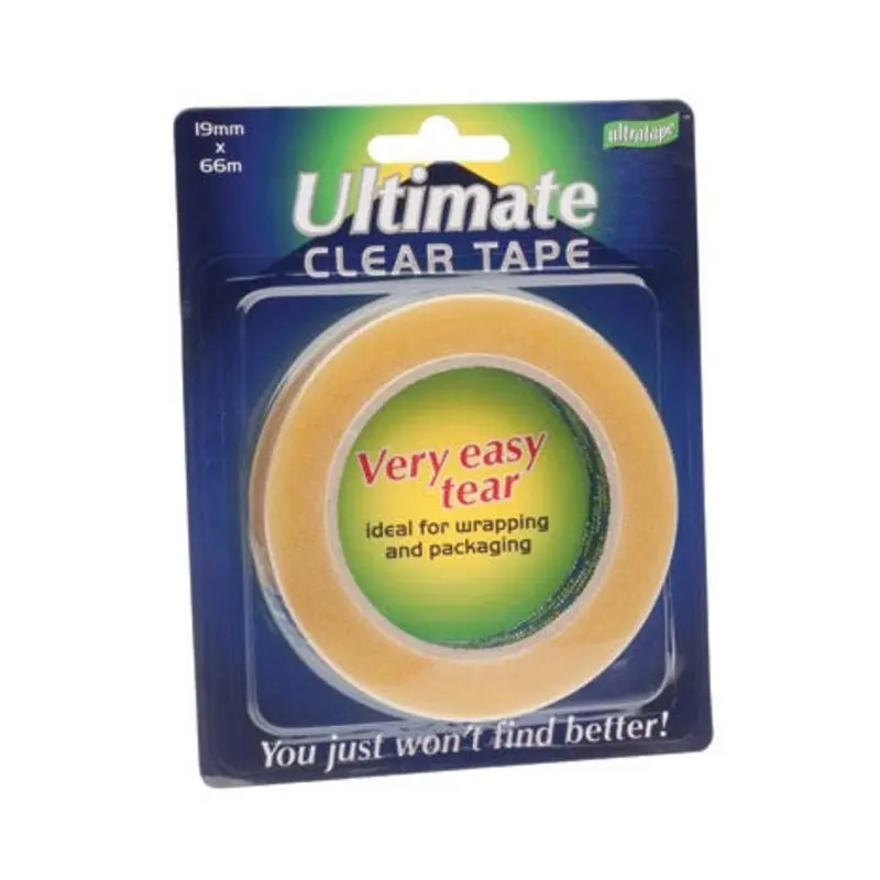 Ultratape Ultimate Easy Tear Clear Sticky Tapes  | MSC Industrial Supply Co.