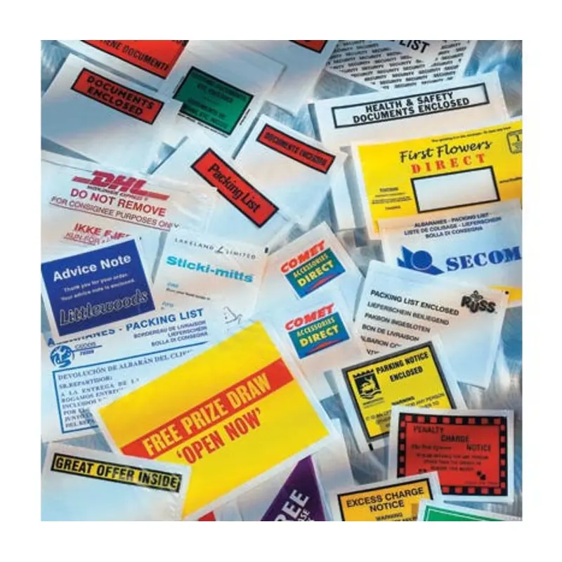 Select Packaging Document Wallets  | MSC Industrial Supply Co.