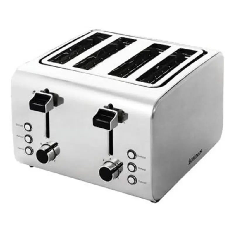 Igenix 4 Slice Stainless Steel Toasters  | MSC Industrial Supply Co.