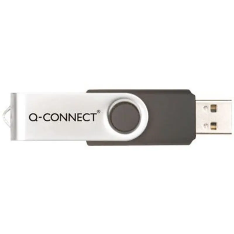 Q-Connect USB 2.0 Swivel Flash Drives  | MSC Industrial Supply Co.