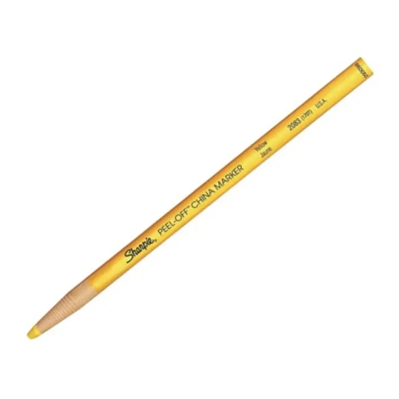 Paper-Mate Sharpie China Yellow Marking Pencil - Pack of12