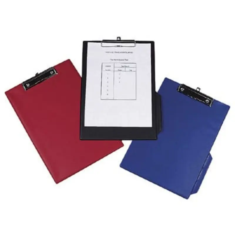 Q-Connect Single Black PVC Clipboard