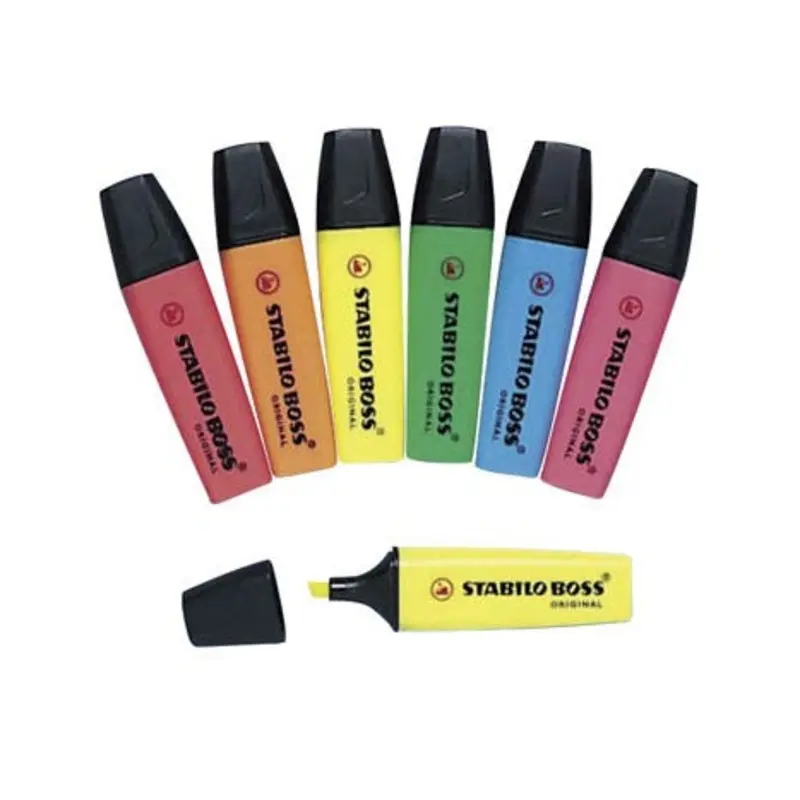 Stabilo Assorted Stabilo Boss Pen Wallet of 4