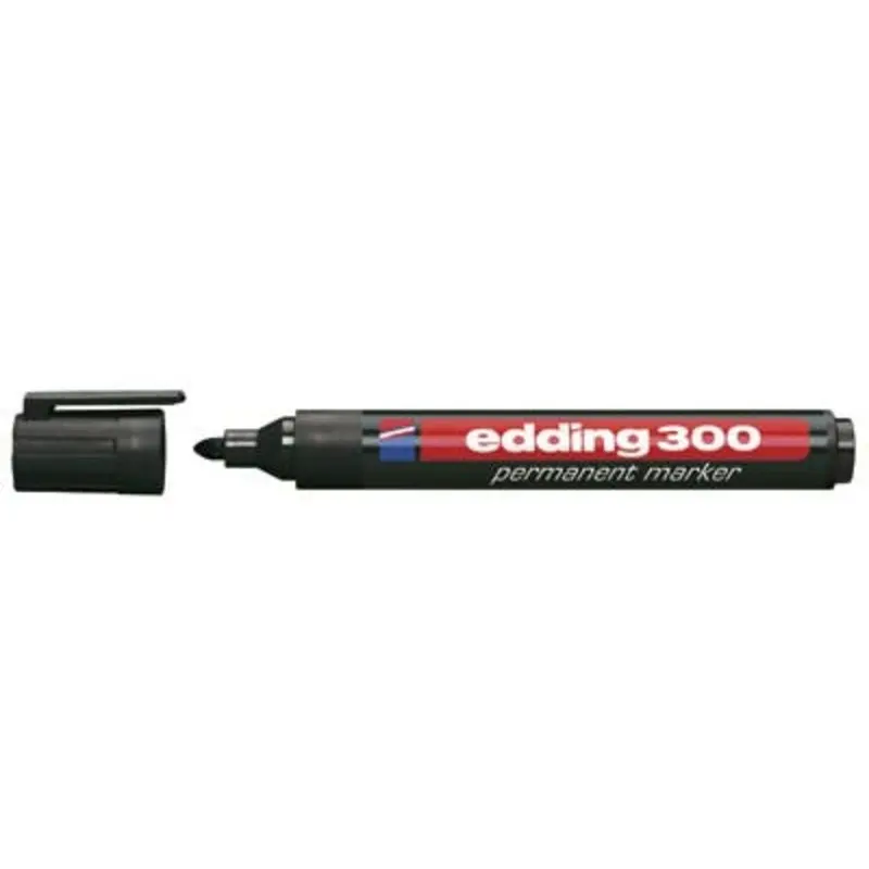 Edding 1.0-5.0mm Nib Red 330-002 Permanent Marker