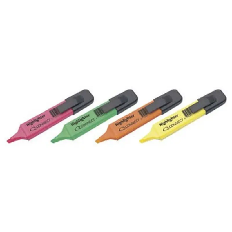 Q-Connect Assorted Highlighters - Pack of 6