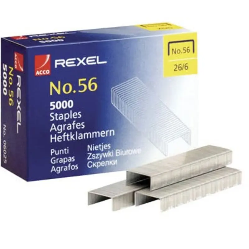 Rexel No 23 / 8mm Heavy Duty Staples - Pack of 1000