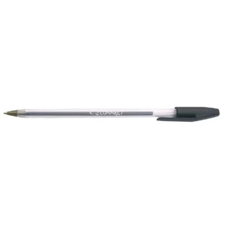 Q-Connect Medium Black Ball Pen