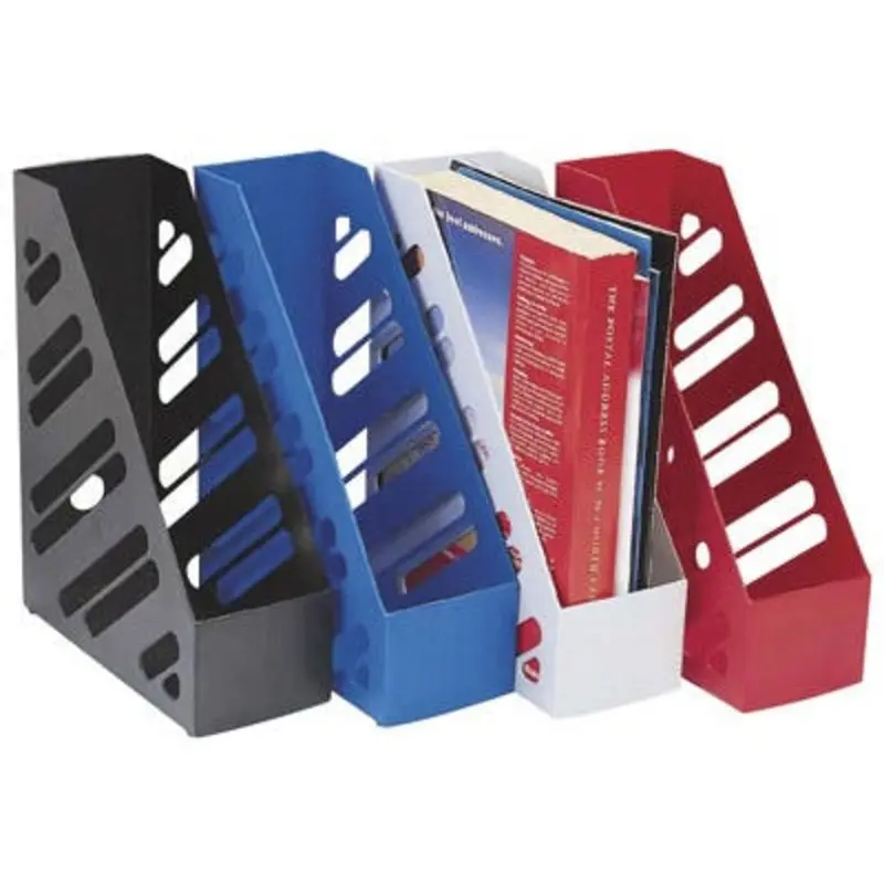 Q-Connect Colour Black Q Connect Magazine Rack
