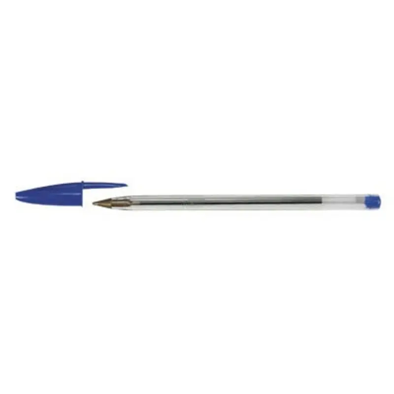 Bic Cristal Medium Ballpoint Blue Pen - Pack of 50