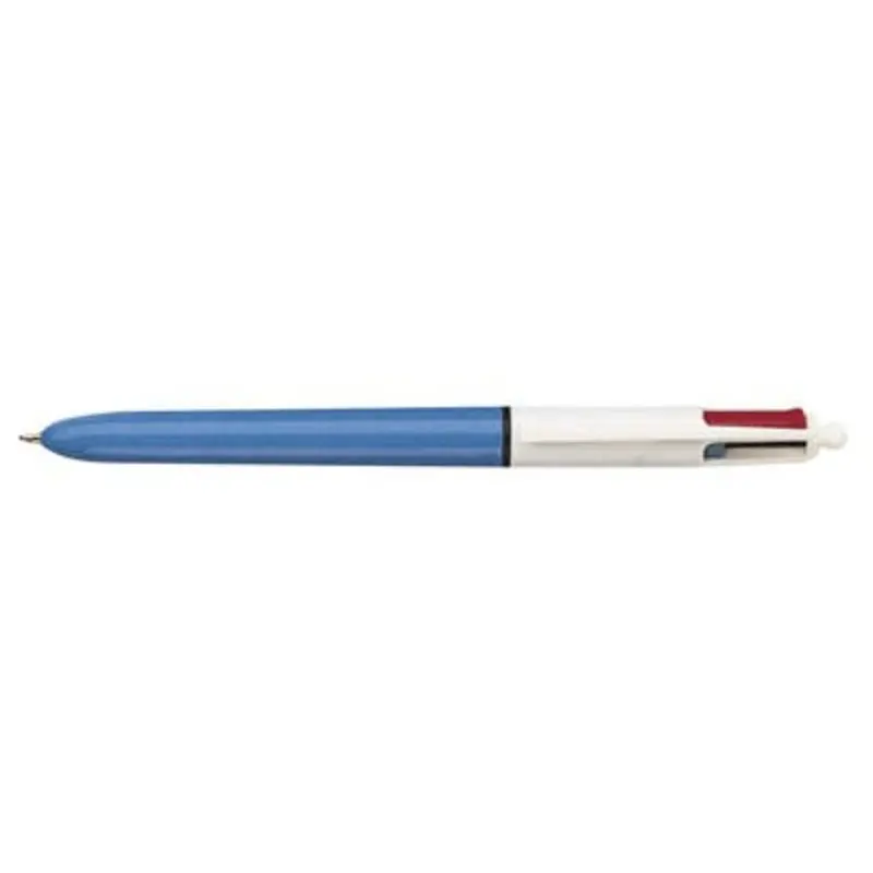 Bic Retractable Ballpoint Pen Blue Black Red Green