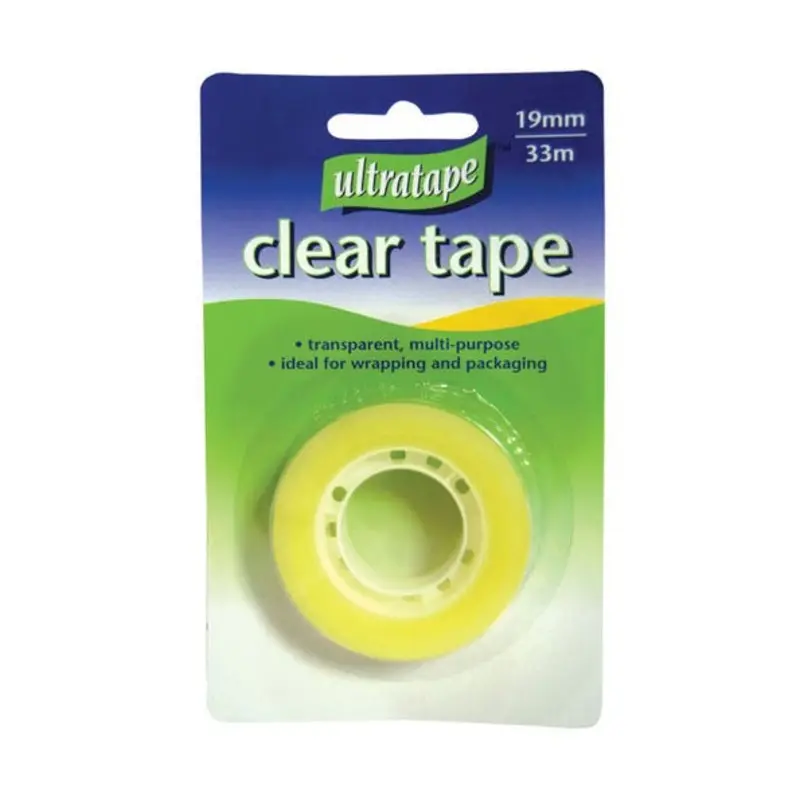 Ultratape 24mm x 50m Clear Sticky Tape