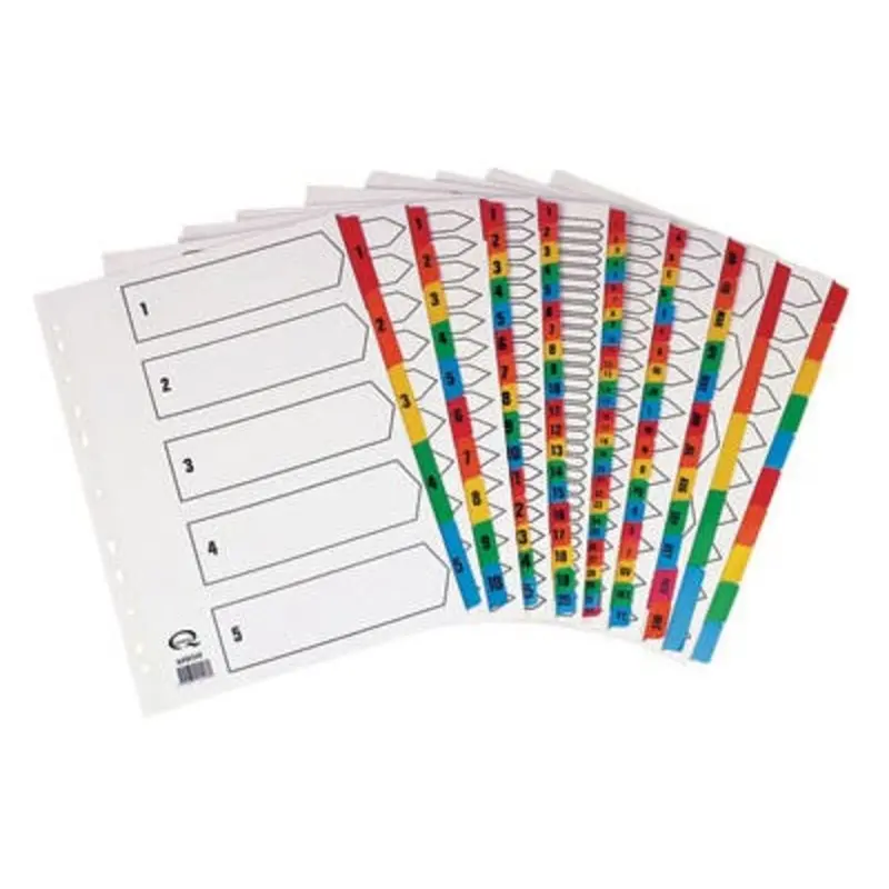 Q-Connect 12 Part Subject Divider
