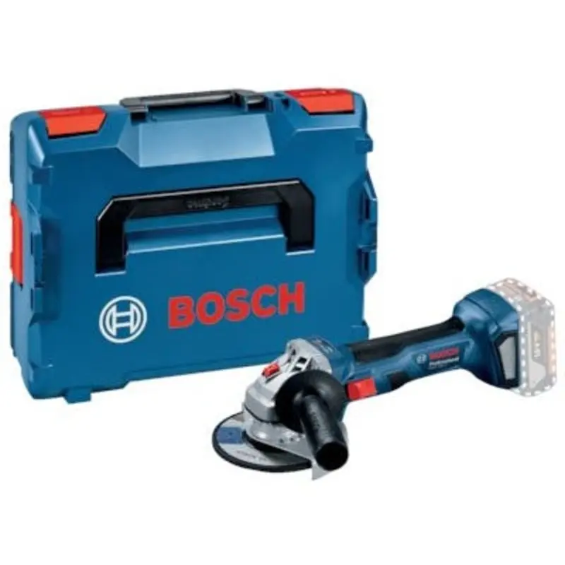 Bosch GWS18V-7 115mm Angle Grinder Body Only With L-Boxx