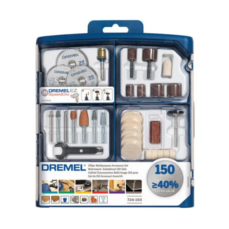 Bosch 150 Piece Multipurpose Accessory Set