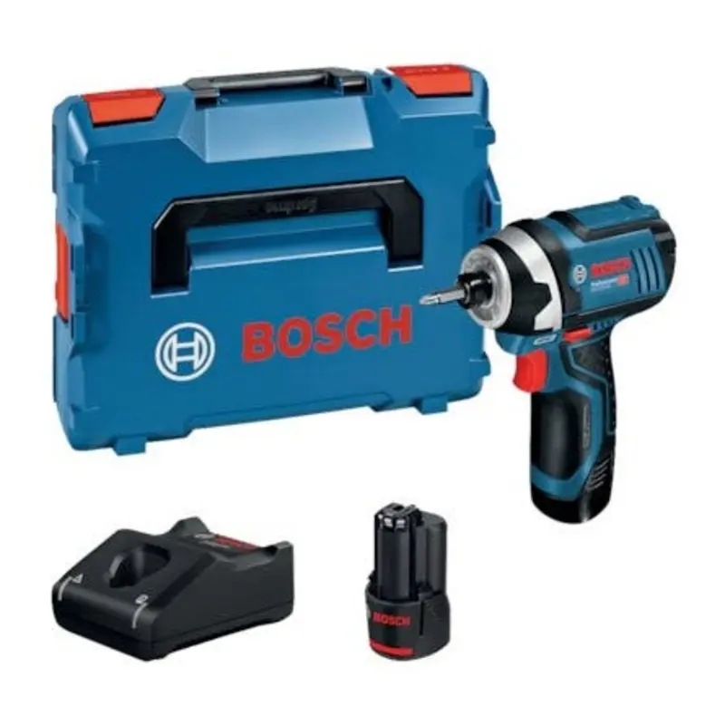 Bosch GDR12V-105 12V Impact Driver (2 X 2AhGAL1230Cv L-Boxx)