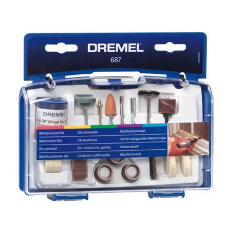 Dremel 687 Multi-Purpose Tool Set With 52 Accessories