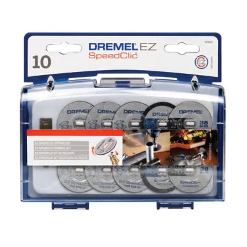 Dremel SC690 Speedclic Cutting Set Cw 10 Cutting Wheels